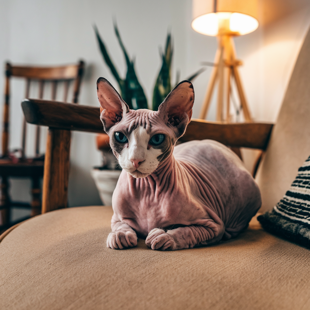 Sphynx: aspetto, carattere, cura del pelo