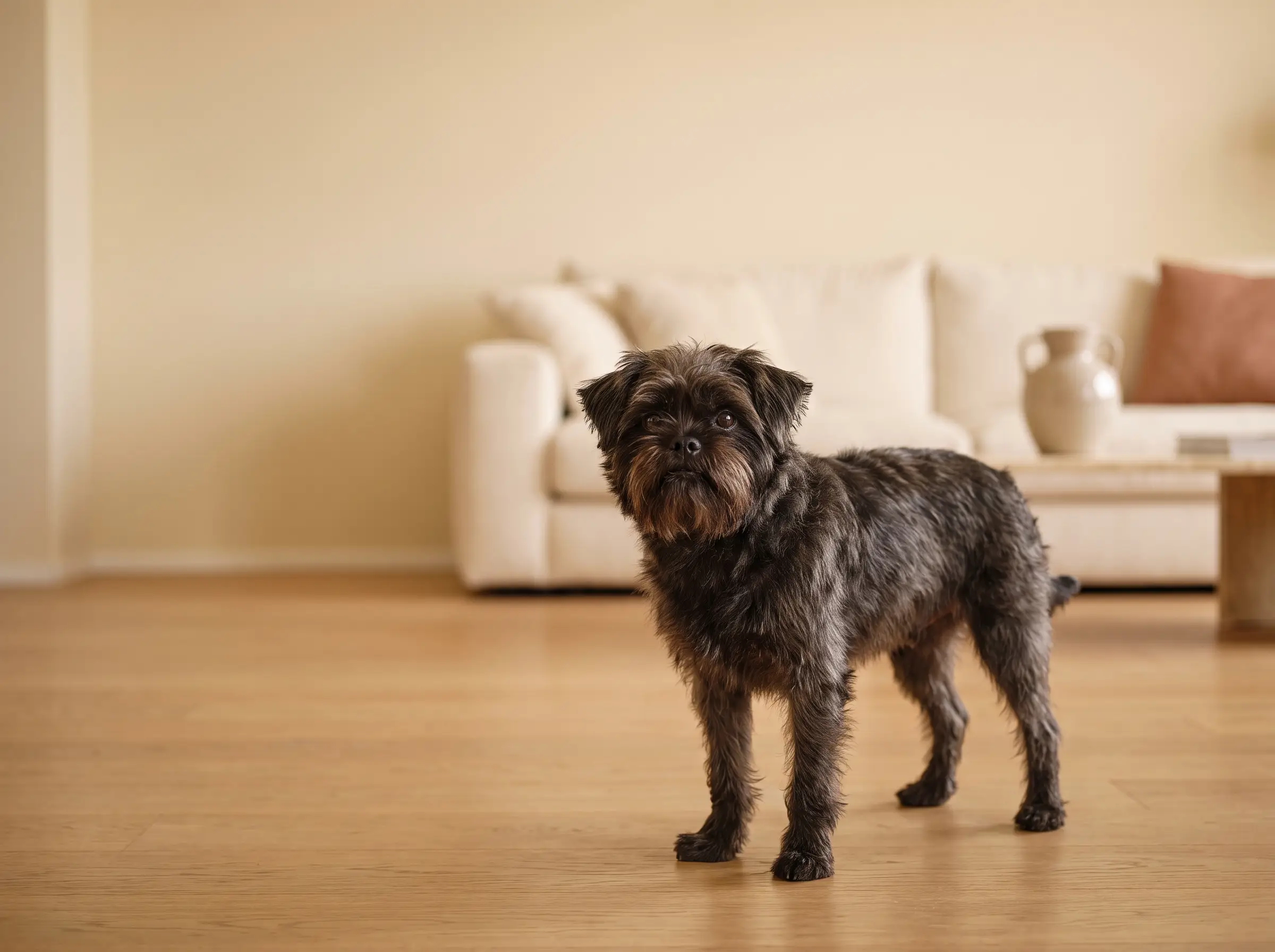 Affenpinscher appena toelettato