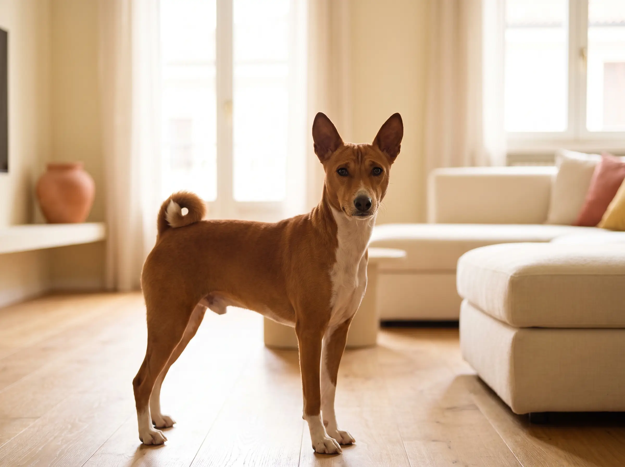 Basenji appena toelettato