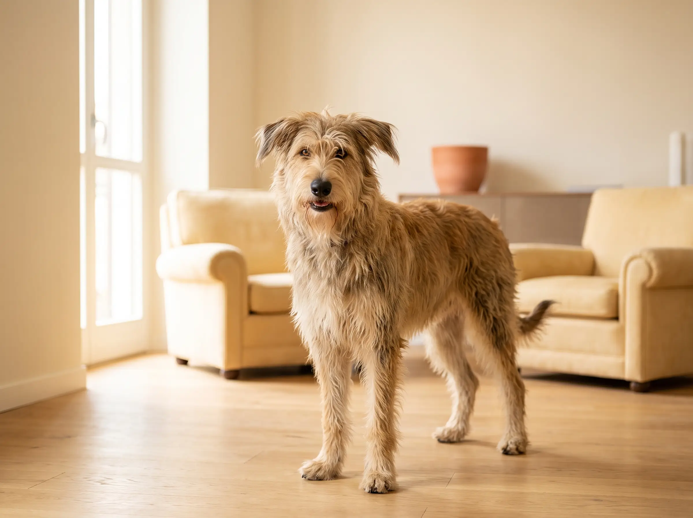 Cane da Pastore di Piccardia appena toelettato