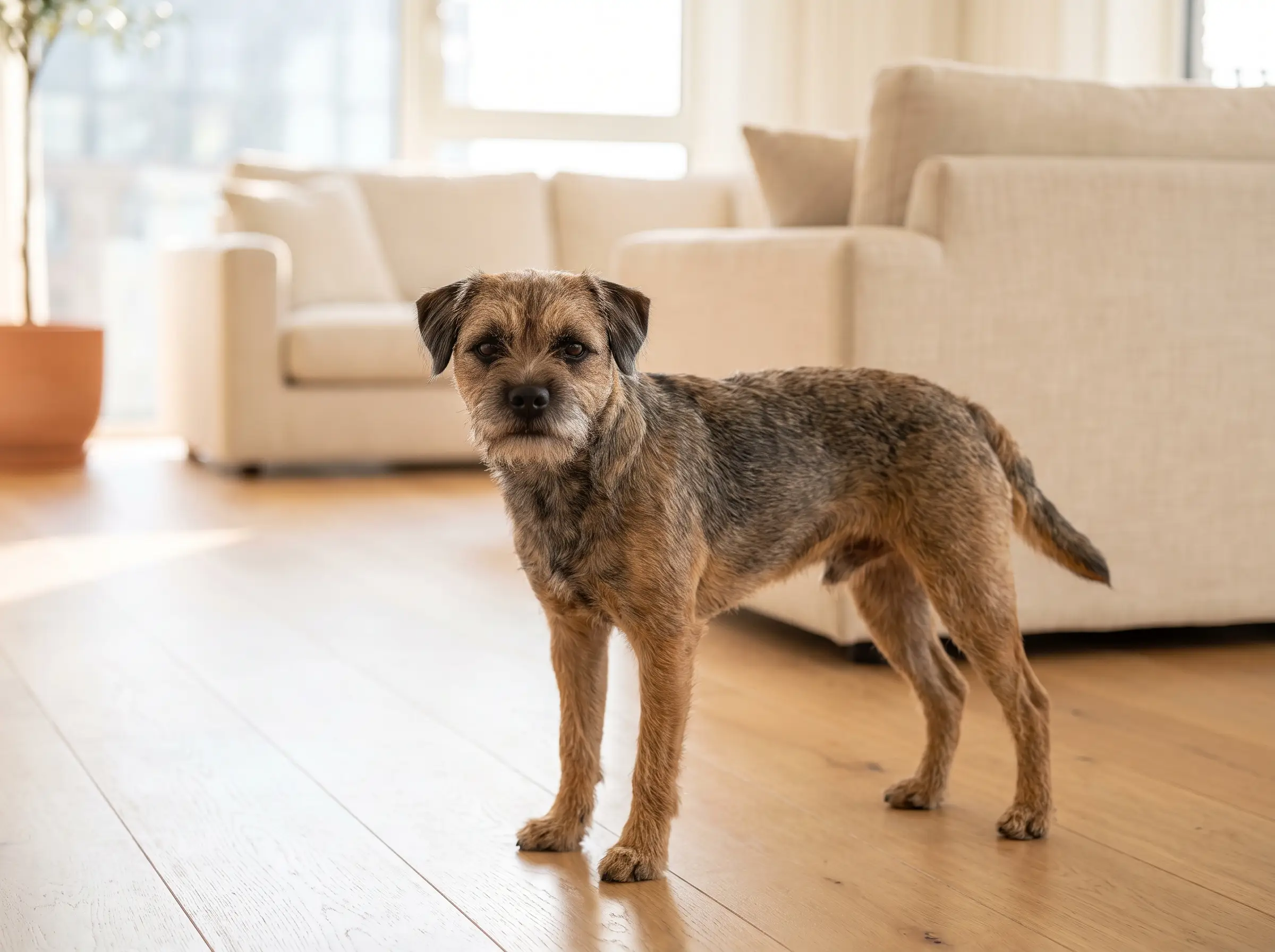 Border Terrier appena toelettato