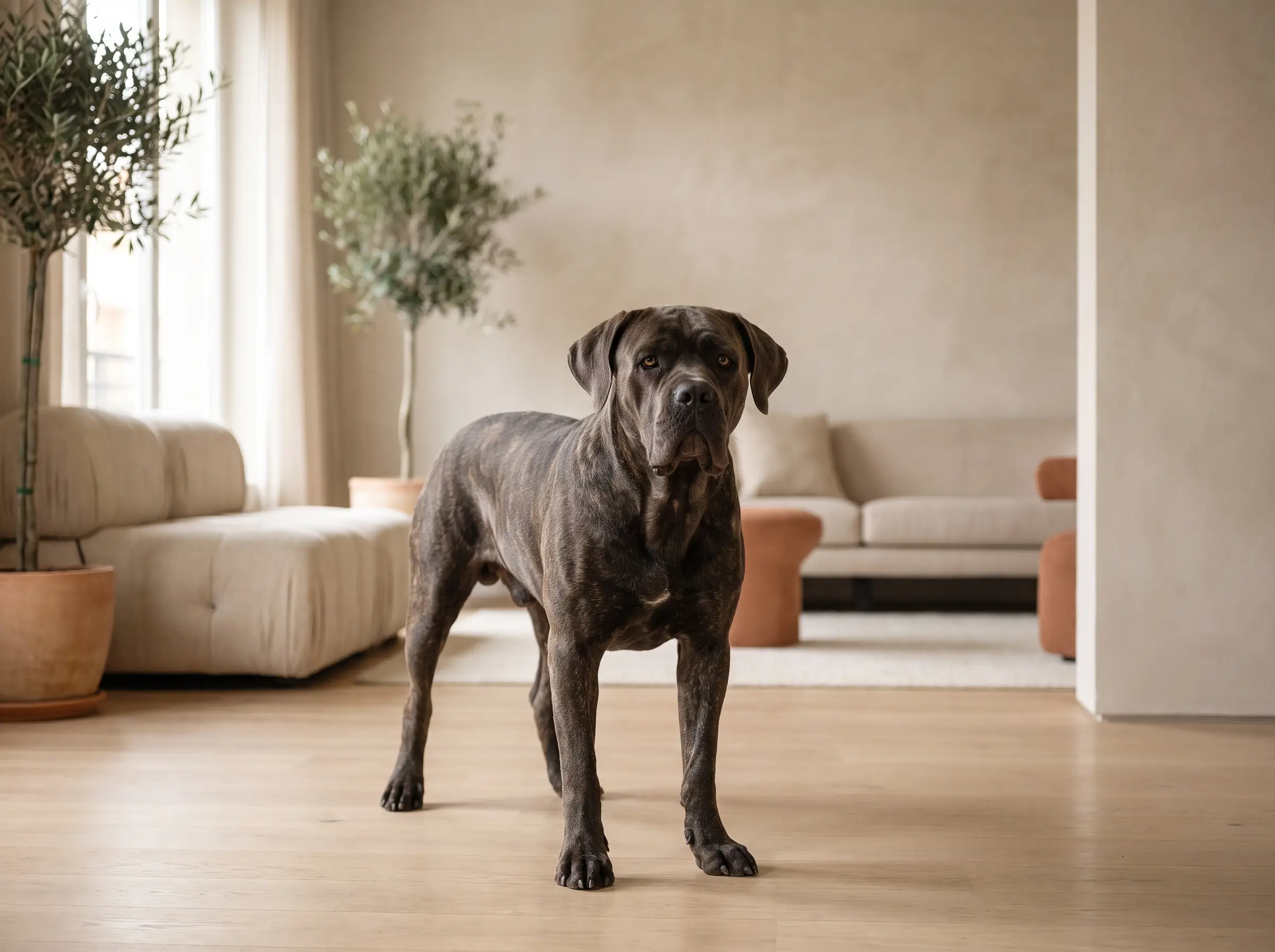 Cane Corso appena toelettato