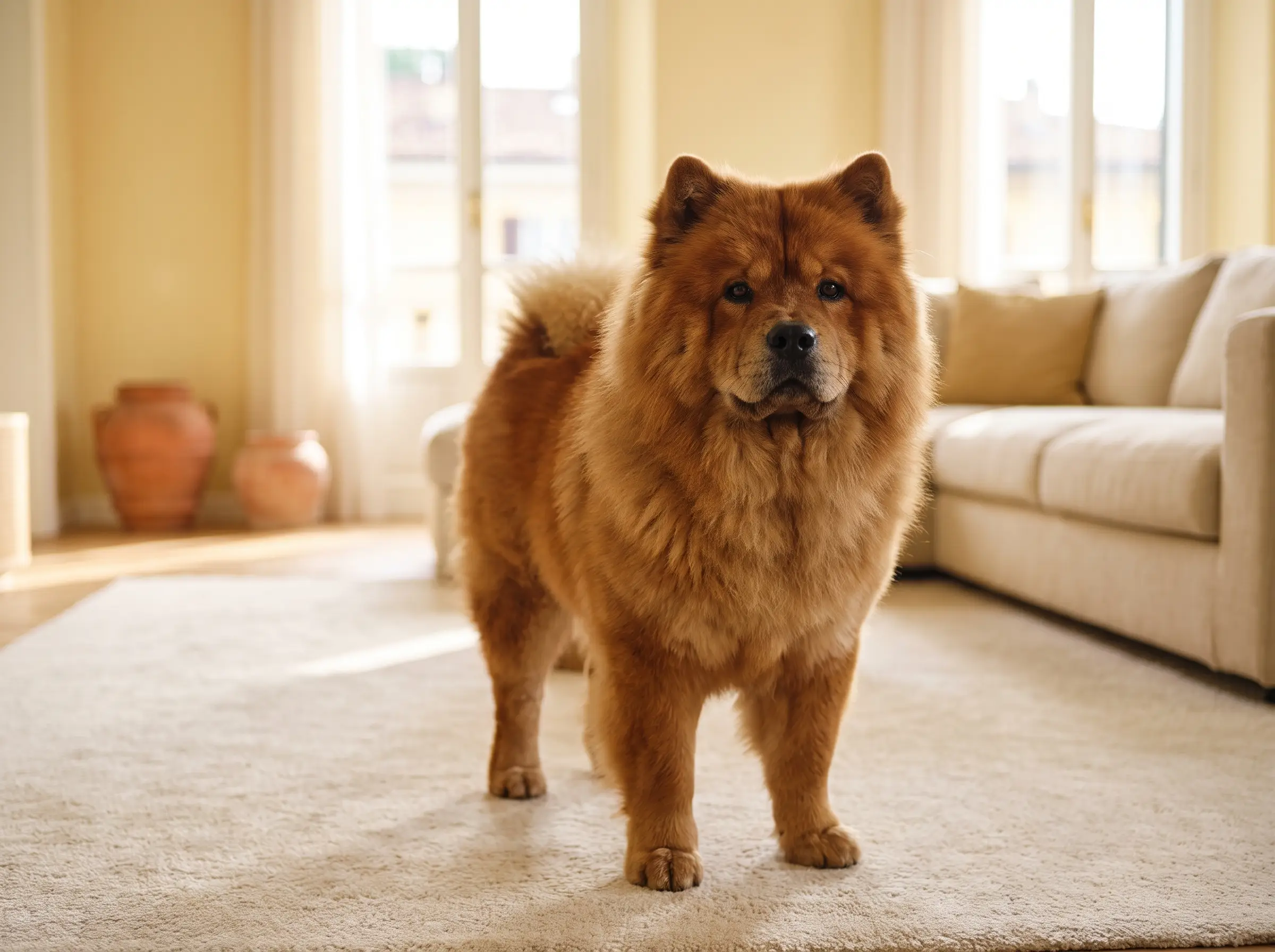 Chow Chow appena toelettato