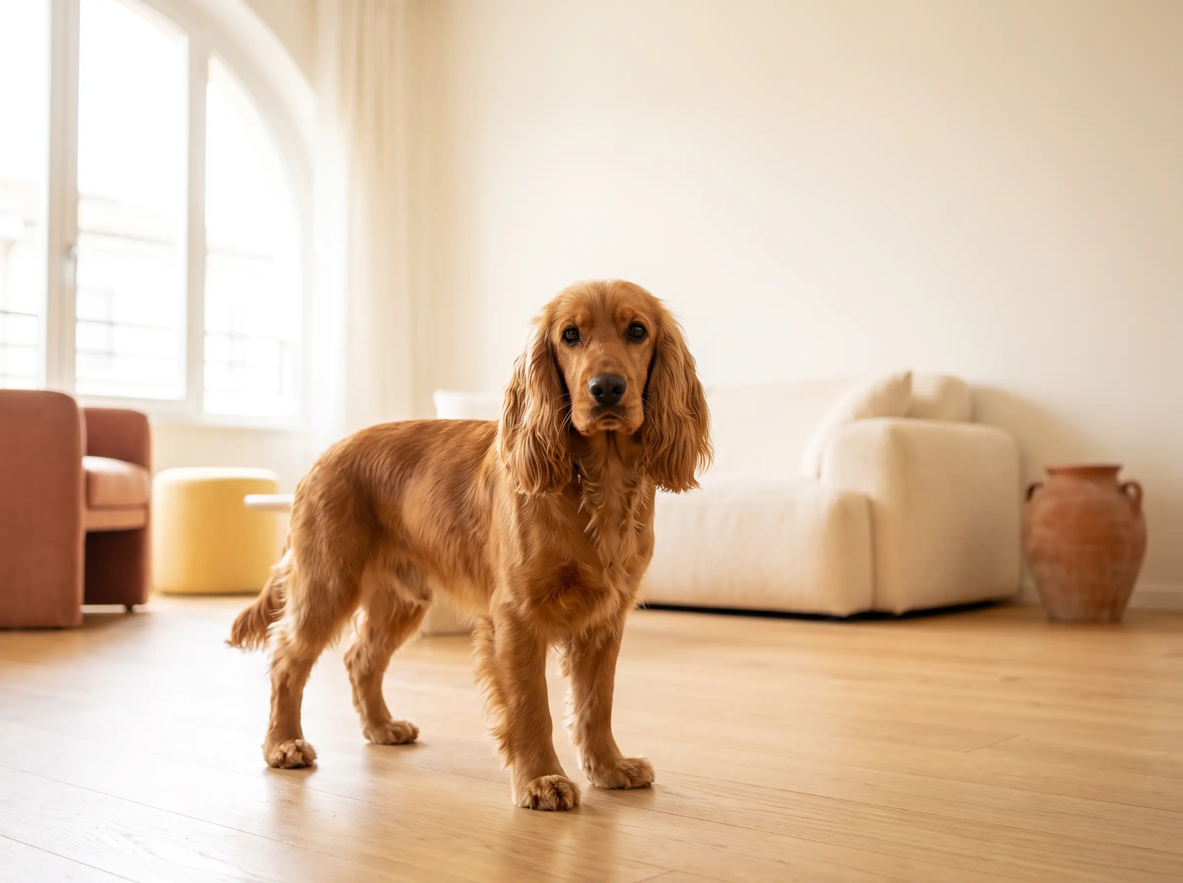 Cocker Spaniel Inglese appena toelettato