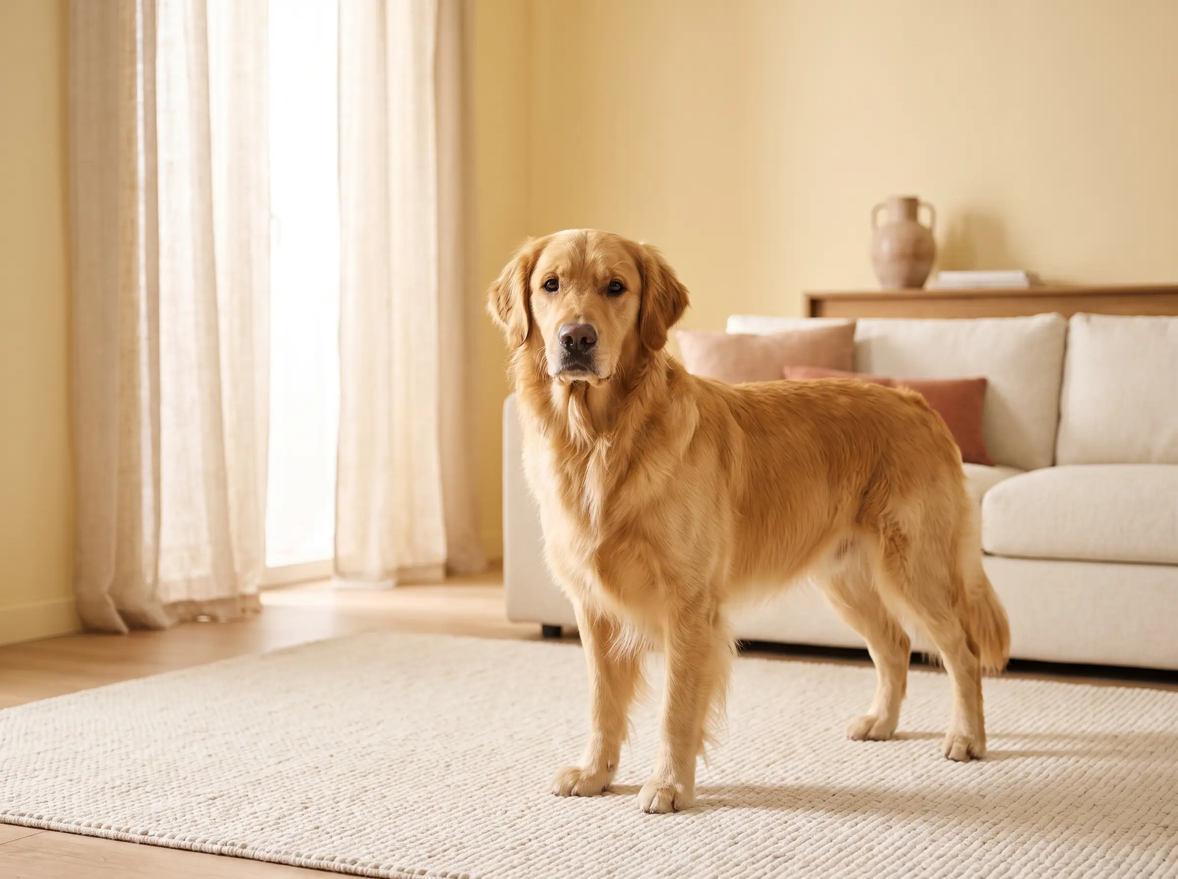 Golden Retriever appena toelettato