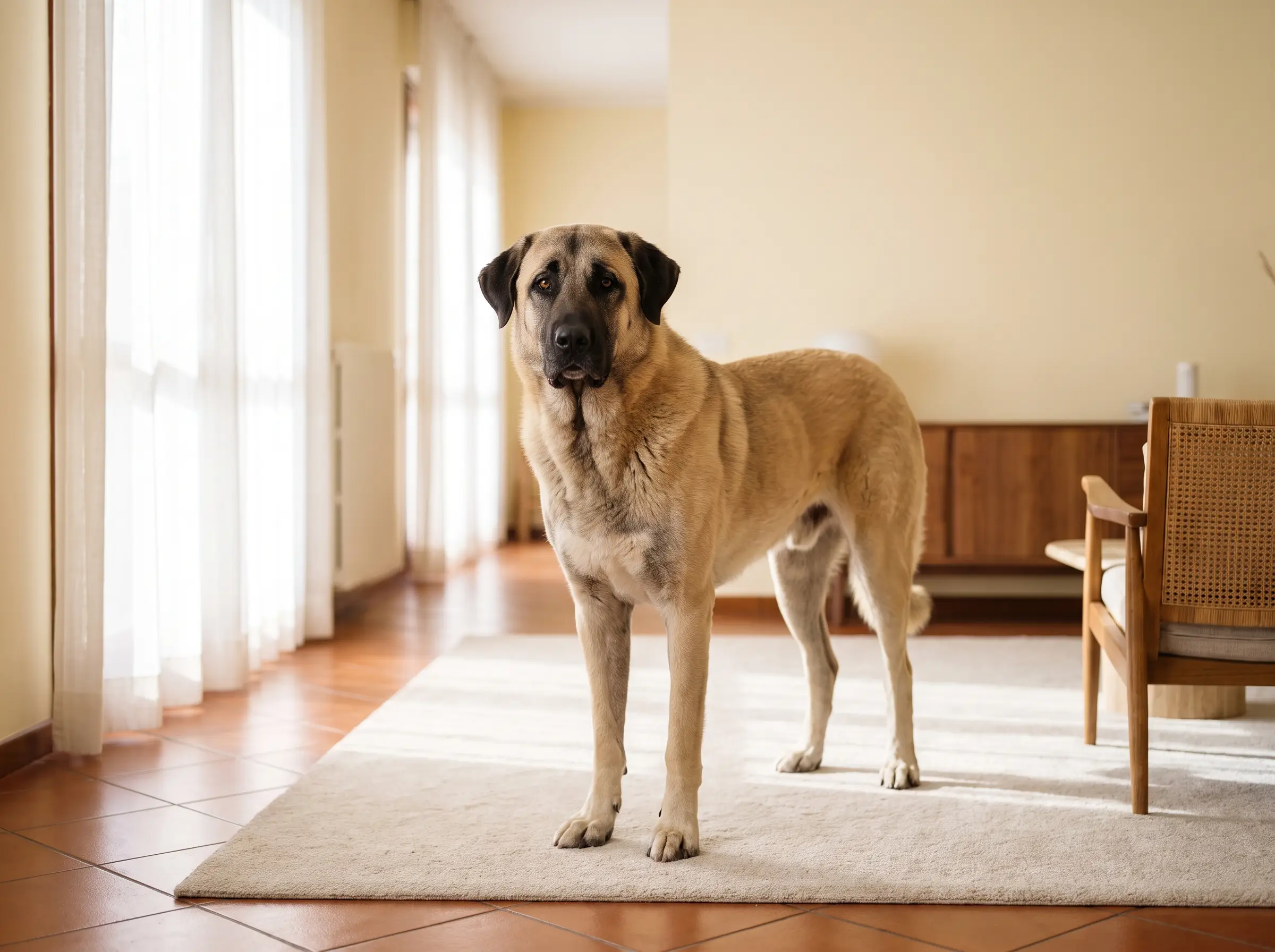 Kangal appena toelettato