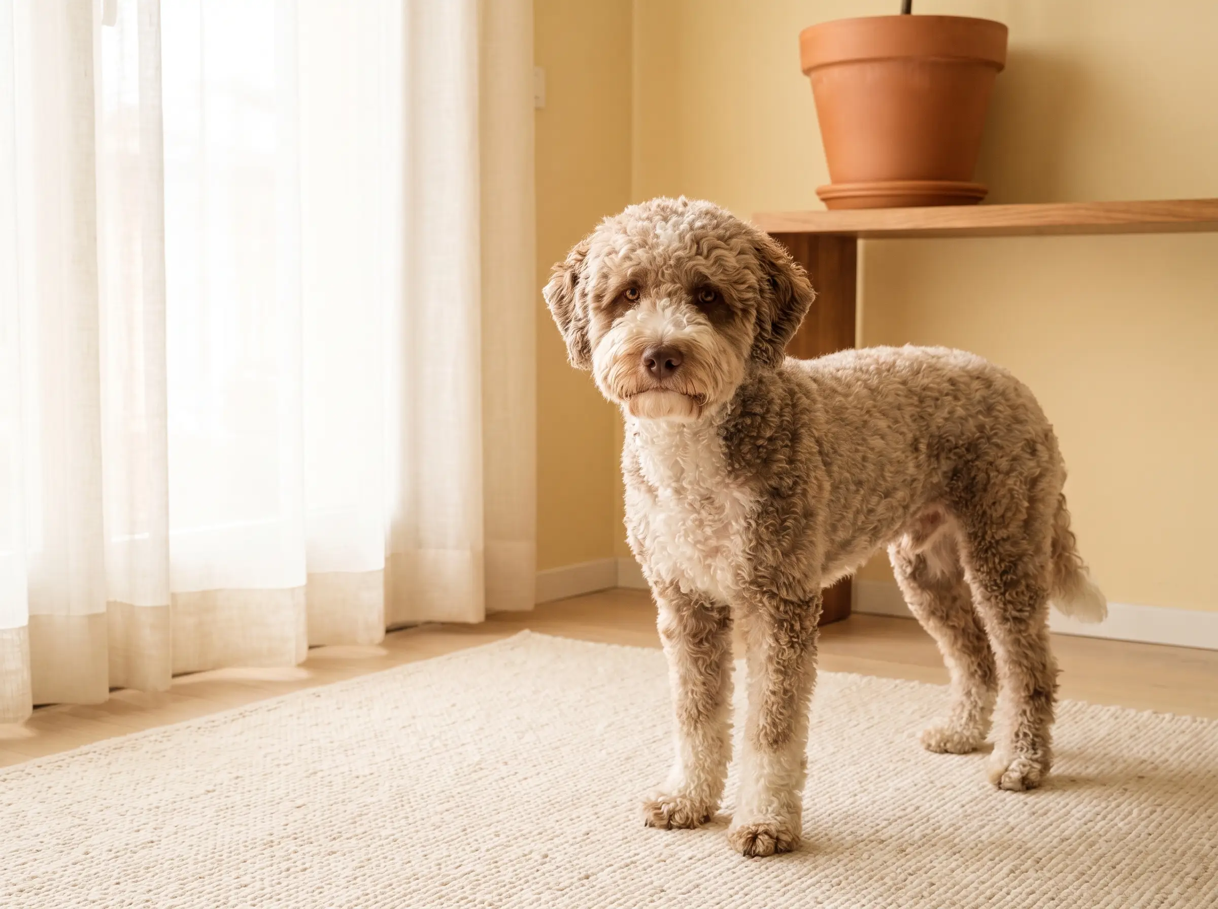 Lagotto Romagnolo appena toelettato