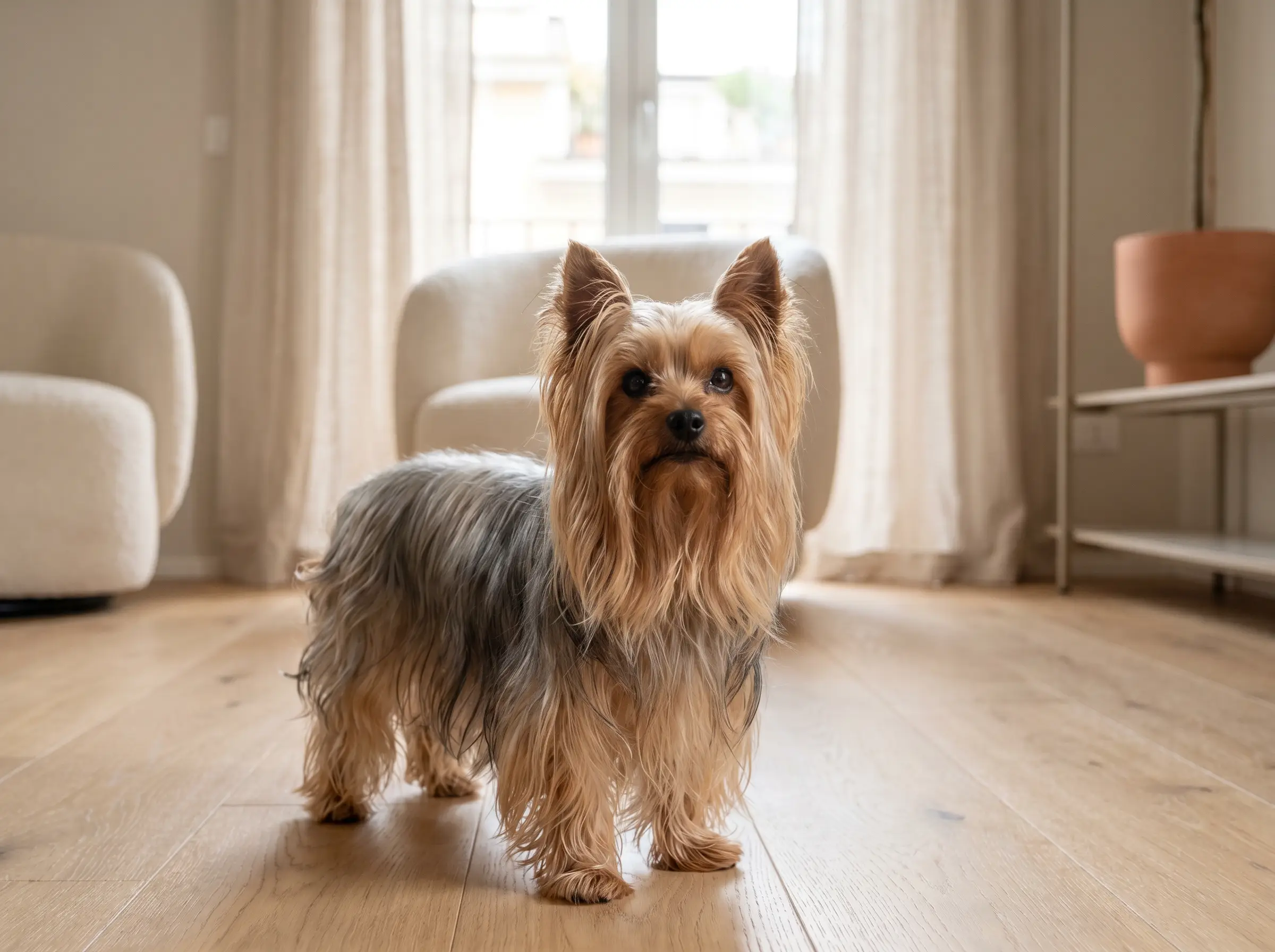 Yorkshire Terrier appena toelettato