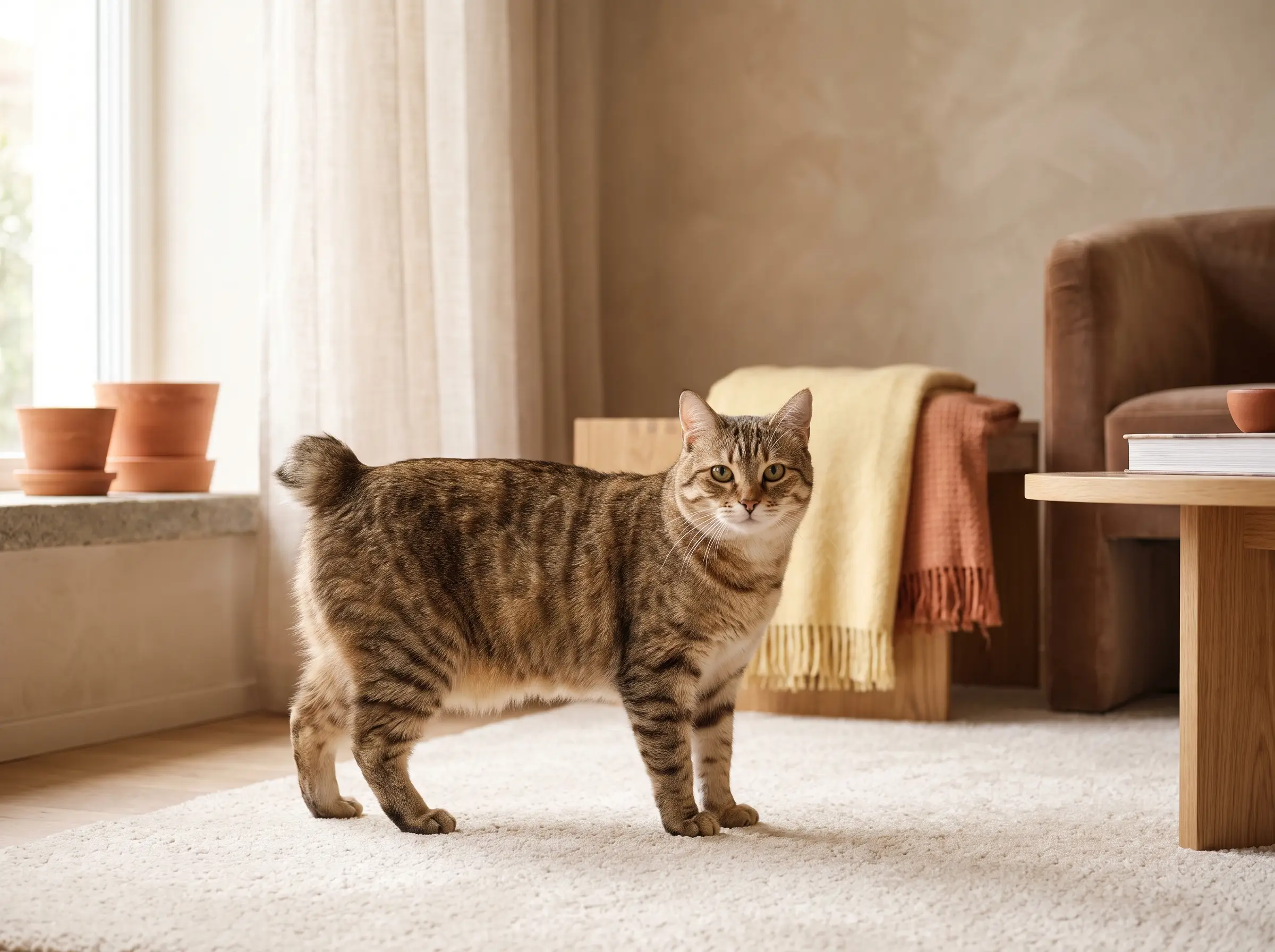 american bobtail appena toelettato