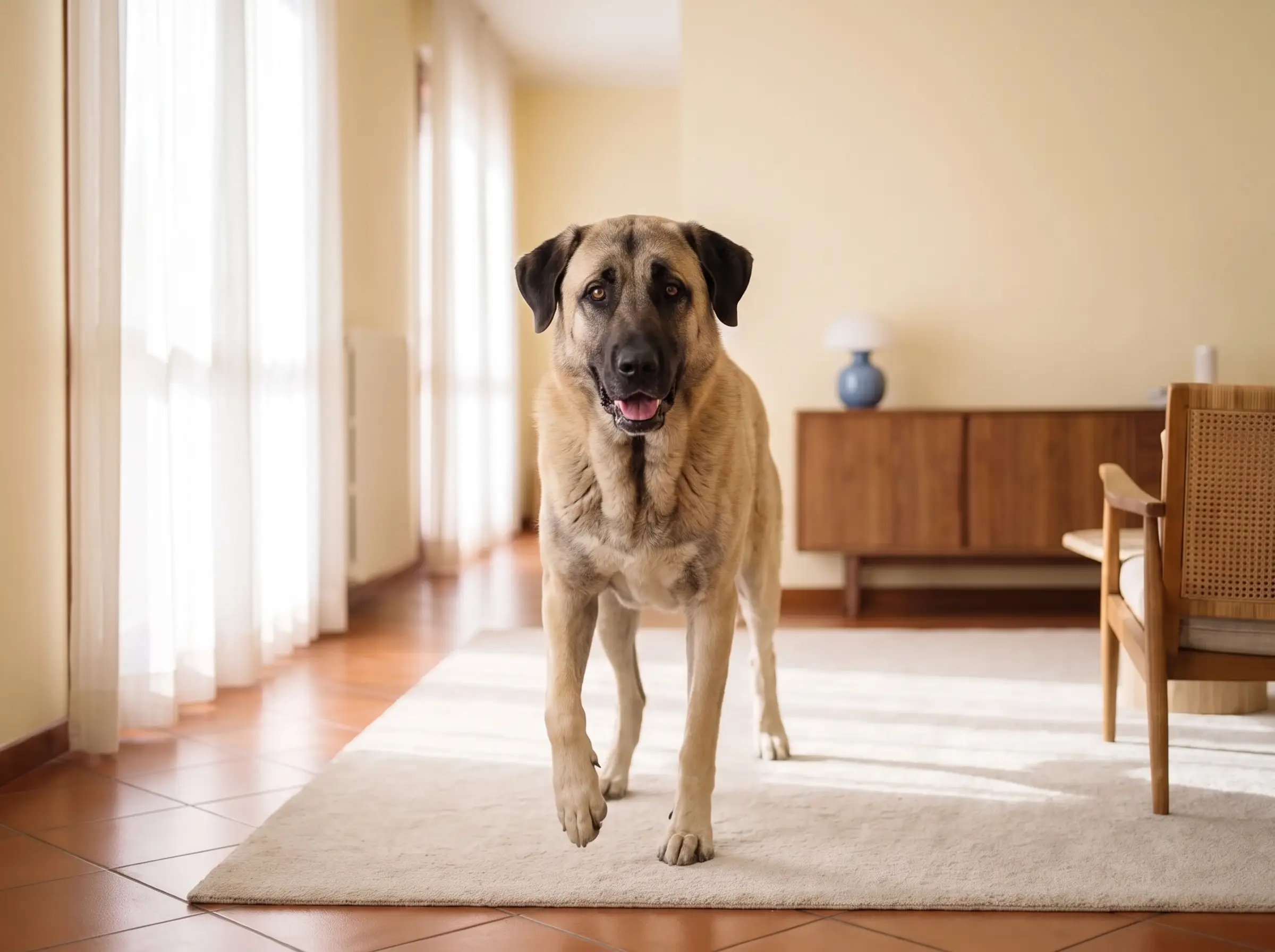 Kangal mentre mostra il suo carattere vivace e affettuoso