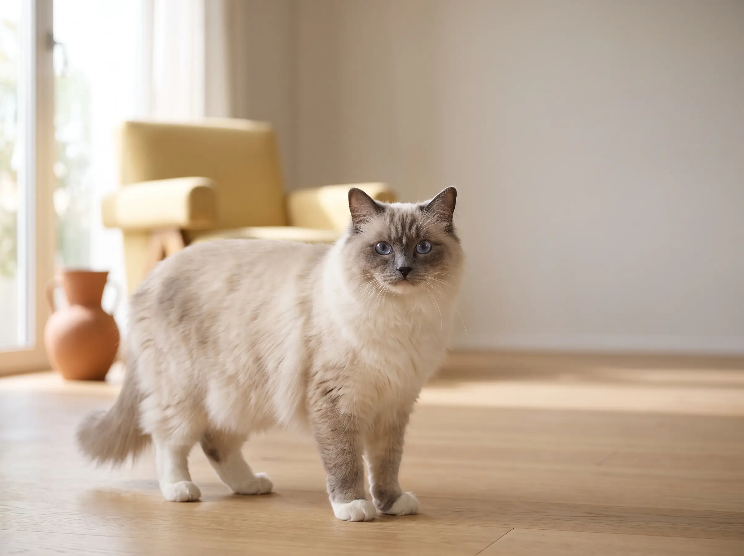 ragdoll appena toelettato