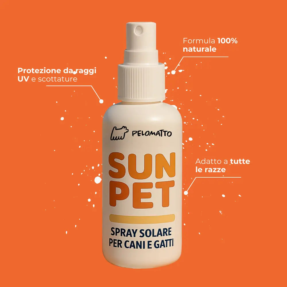 Spray Protezione Solare Per Cani e Gatti