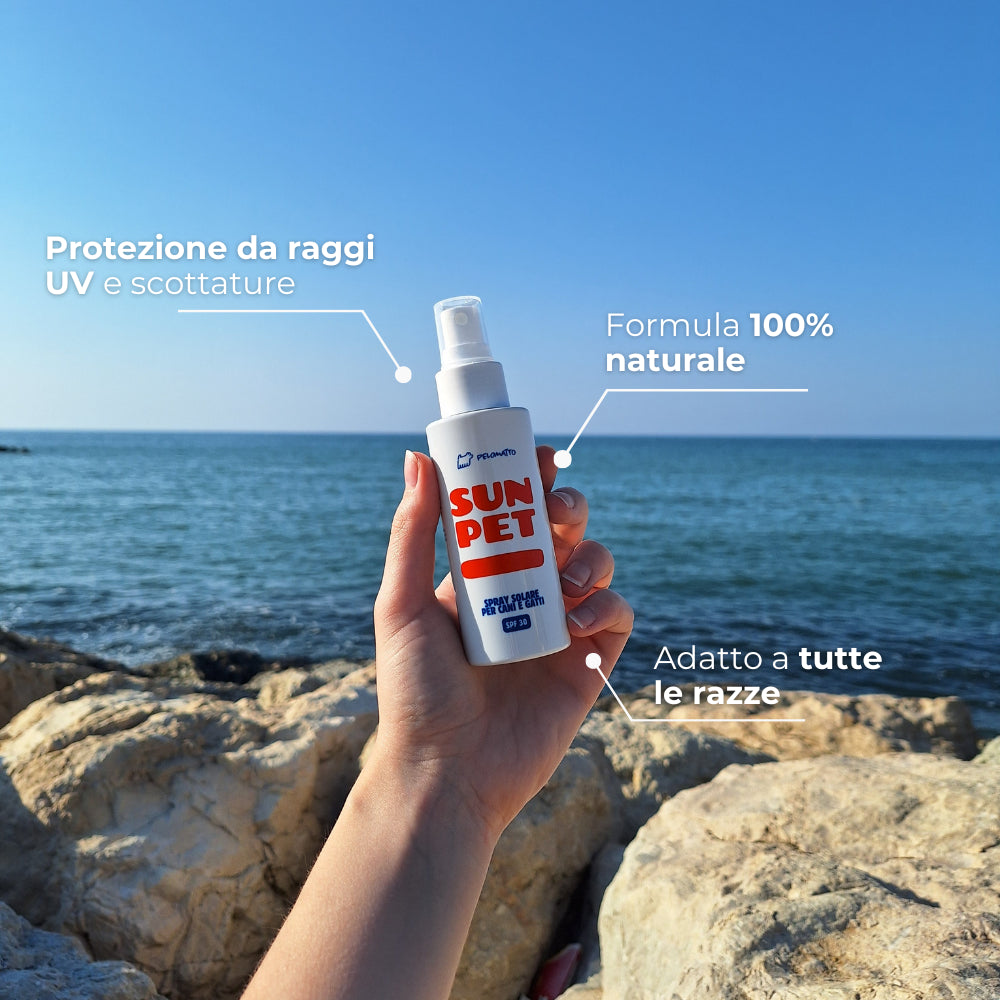Spray Protezione Solare Per Cani e Gatti